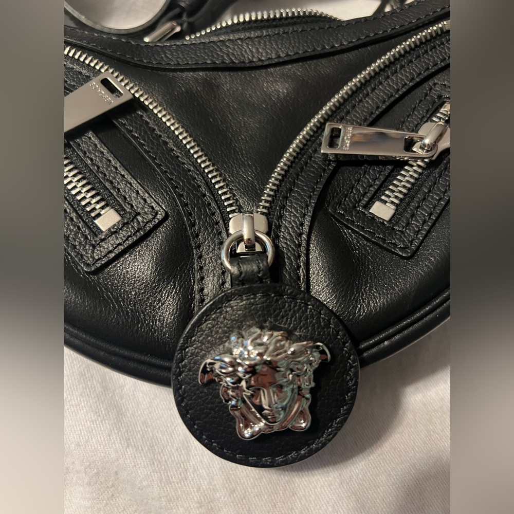 versace repeat mini hobo bag